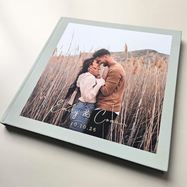 Custom Photo Book - Buku Tamu Pernikahan Kustom dengan Sampul
