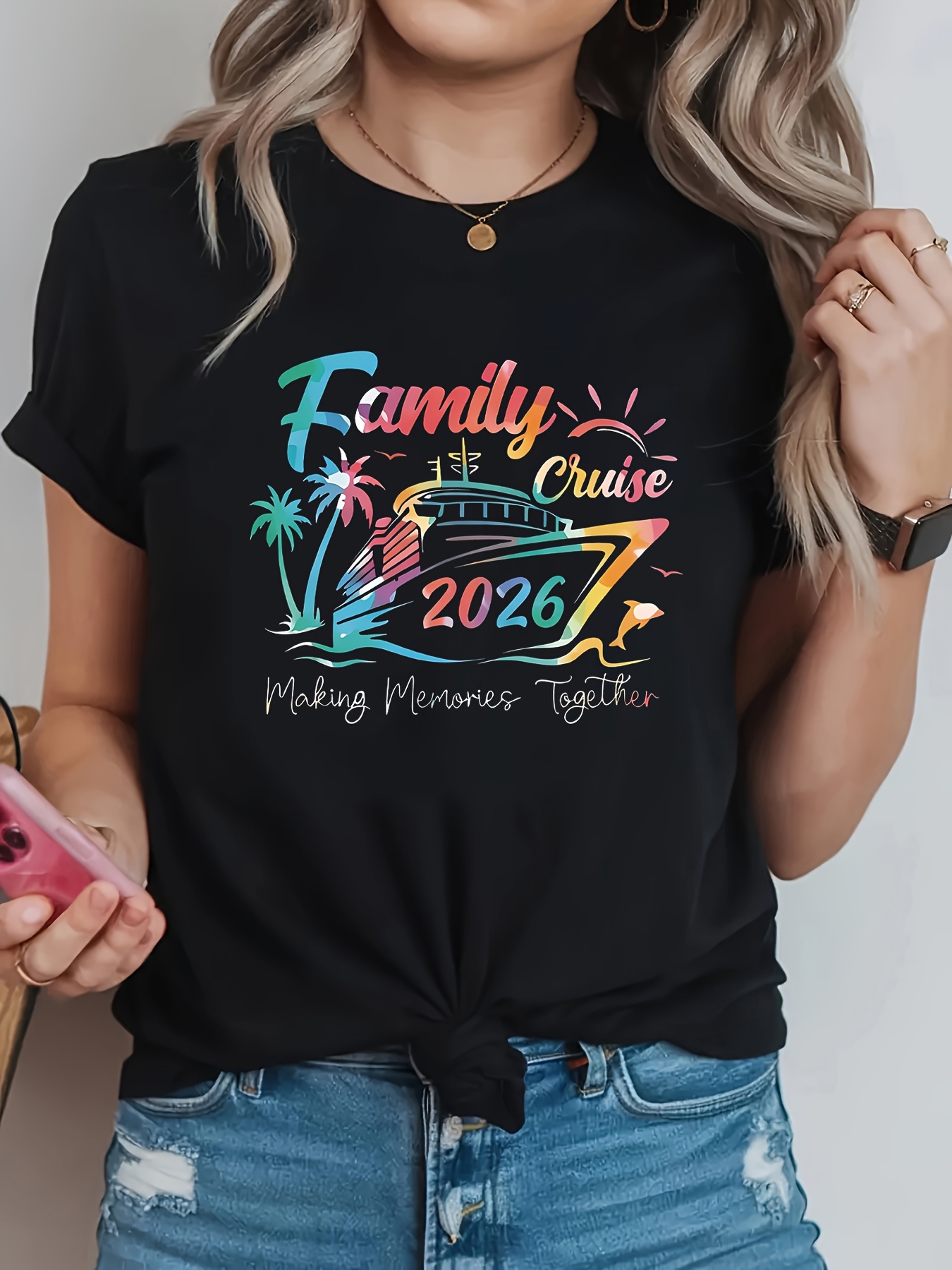 Kaos Wanita Ukuran Besar Kasua - Family Tree Print ulasan dan harga