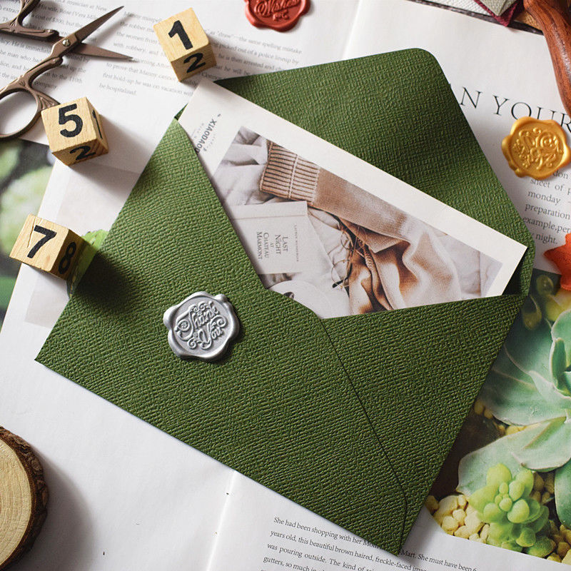 50 Buah/Lot 20.1X15.1Cm Amplop - Wax Seal Letter Kit ulasan dan harga