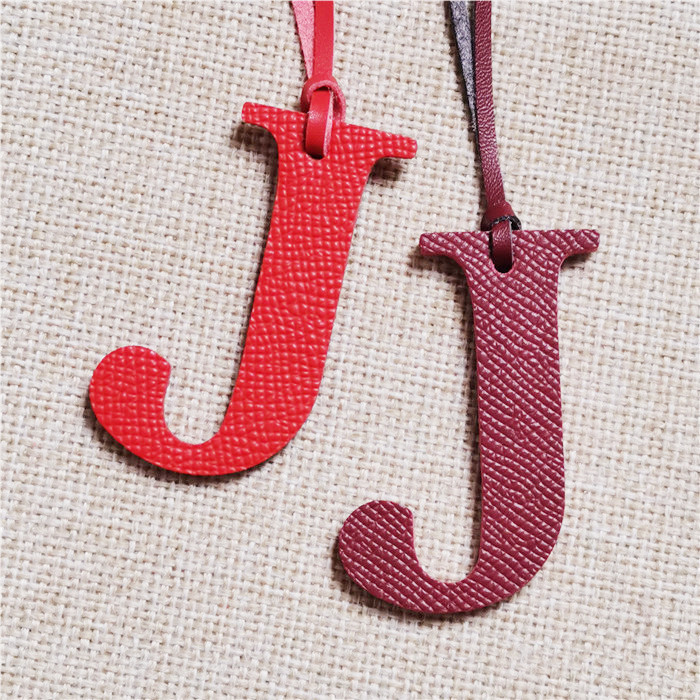 Gantungan Kunci Kulit Sapi PU  - Monogram Keychain Leather ulasan dan harga