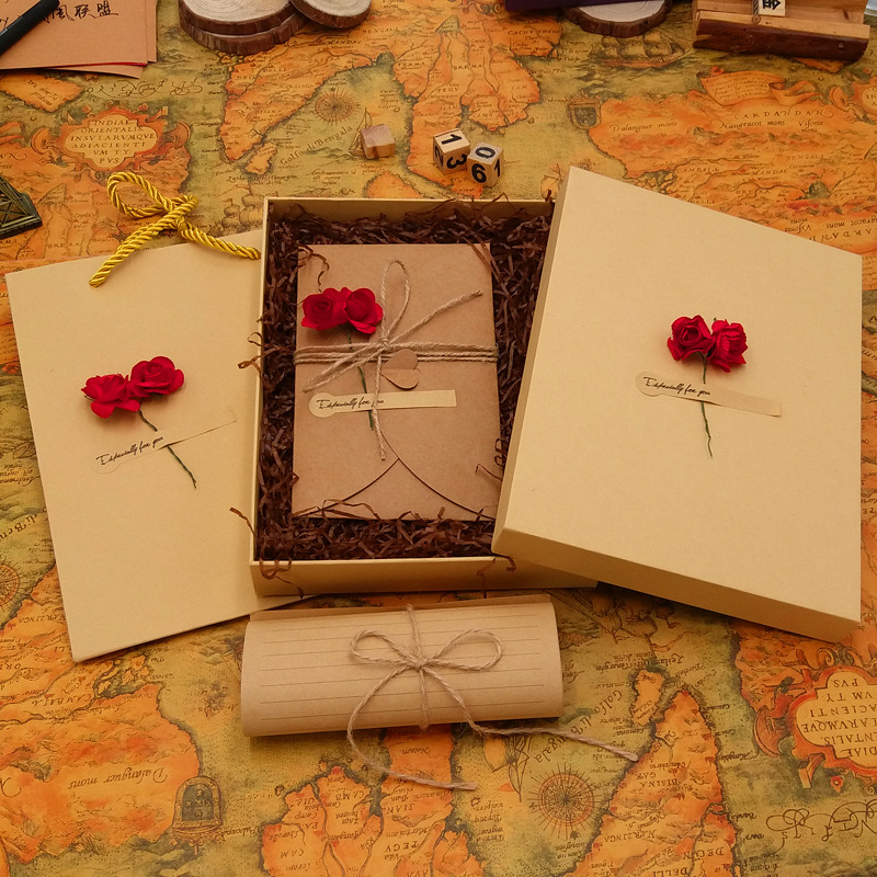 Amplop Retro bunga romantis De - Wax Seal Letter Kit ulasan dan harga