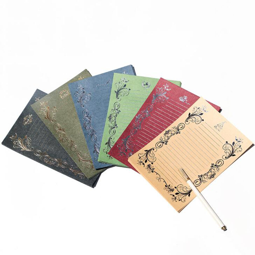 4 Lembar Mewah Elegan Vintage  - Wax Seal Letter Kit ulasan dan harga